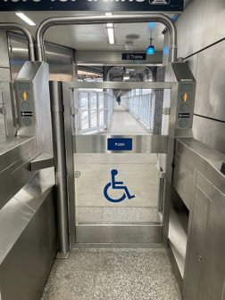 Image of New ADA Faregate 