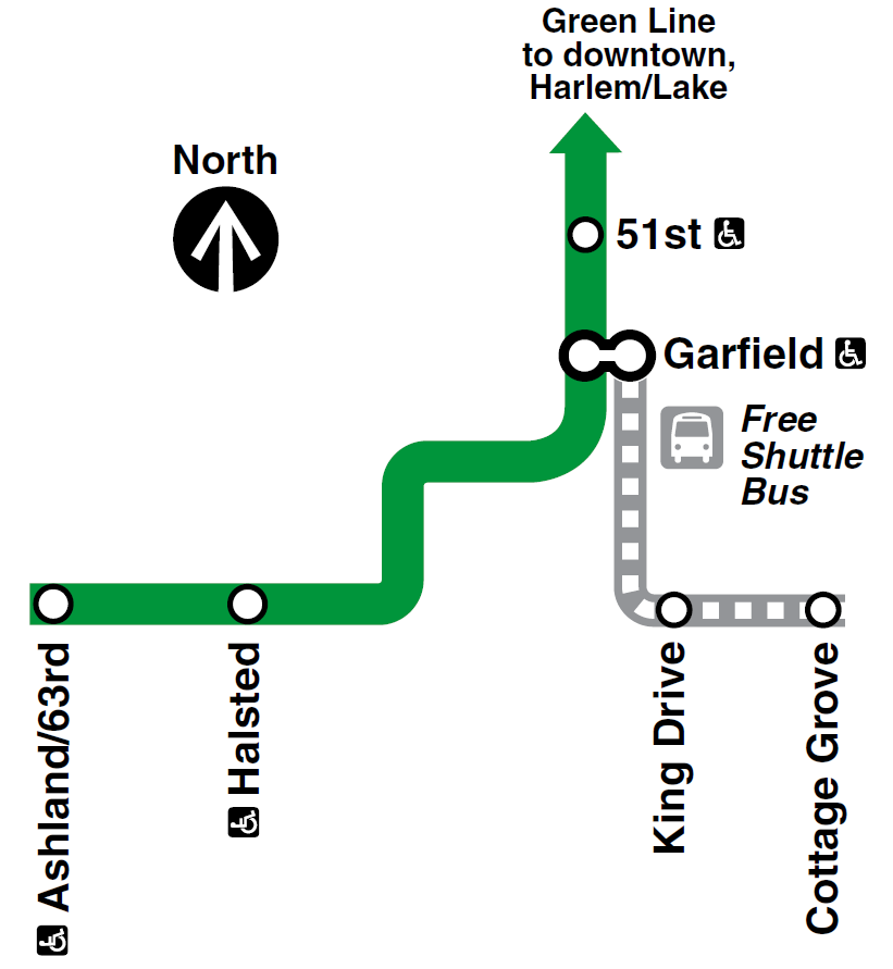 Green_Line_-_Bus_Substitution_Between_Garfield_and_Cottage_Grove_Stations_Dec_11-12