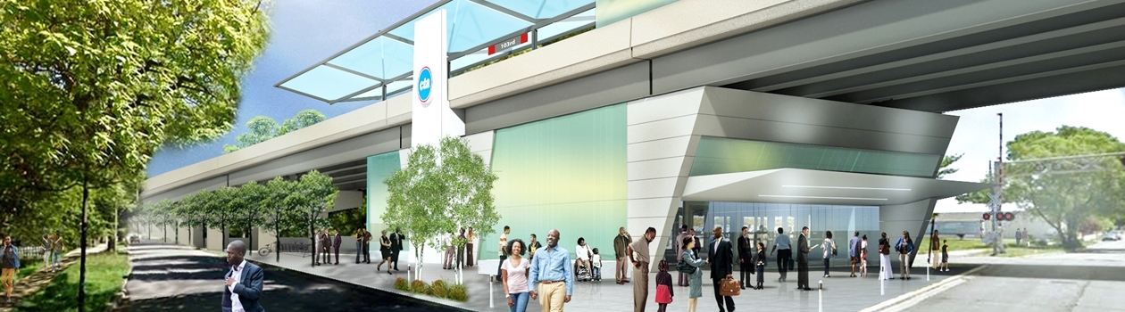 Conceptual, artist's rendering of 103rd